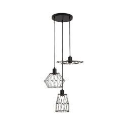 Dunelm Frances 3 Light Gunmetal Cluster Ceiling Fitting -Lava Lamp Shop 30731122 alt06