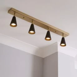 Dunelm Grove 4 Light Spotlight Bar Fitting