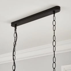 Dunelm Hurricane 3 Light Black Ceiling Fitting -Lava Lamp Shop 30731163 alt02
