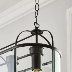 Dunelm Hurricane 3 Light Black Ceiling Fitting -Lava Lamp Shop 30731163 alt03