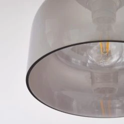 Dunelm Palazzo Chrome 1 Light Flush Ceiling Fitting -Lava Lamp Shop 30731167 alt03