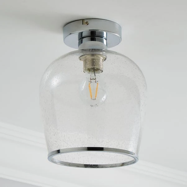 Dunelm Lenny 1 Light Flush Ceiling Fitting 2 Dunelm Lenny 1 Light Flush Ceiling Fitting - Image 2