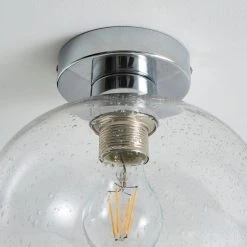 Dunelm Lenny 1 Light Flush Ceiling Fitting 9 Dunelm Lenny 1 Light Flush Ceiling Fitting -Lava Lamp Shop 30731168 alt03