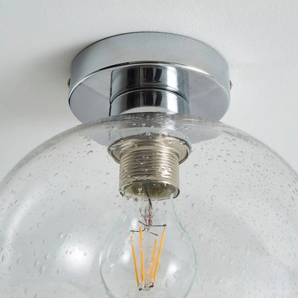 Dunelm Lenny 1 Light Flush Ceiling Fitting 4 Dunelm Lenny 1 Light Flush Ceiling Fitting - Image 4