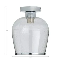 Dunelm Lenny 1 Light Flush Ceiling Fitting 11 Dunelm Lenny 1 Light Flush Ceiling Fitting -Lava Lamp Shop 30731168 alt07