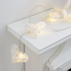 Dunelm Wicker Hearts String Lights -Lava Lamp Shop 30731170 alt02
