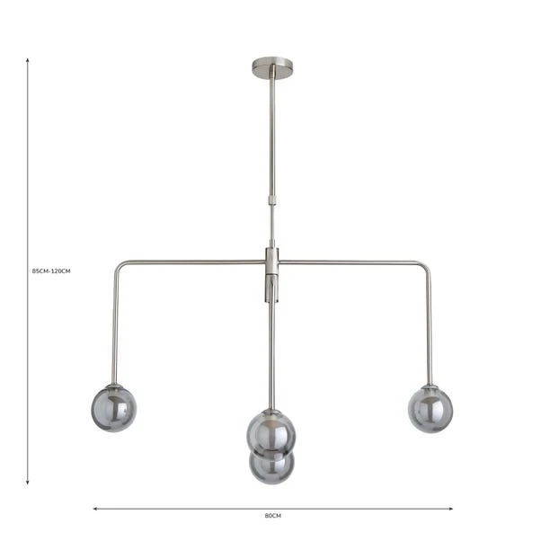 Dunelm Maran 5 Light Ceiling Fitting 5 Dunelm Maran 5 Light Ceiling Fitting - Image 5