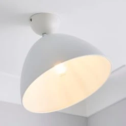 Dunelm Donia 1 Light Flush Ceiling Fitting