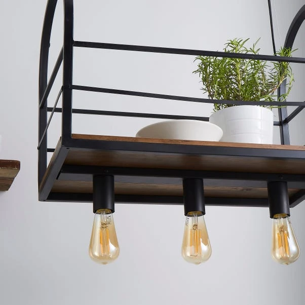 Dunelm Ender 3 Light Diner Fitting 3 Dunelm Ender 3 Light Diner Fitting - Image 3