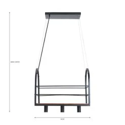 Dunelm Ender 3 Light Diner Fitting 11 Dunelm Ender 3 Light Diner Fitting -Lava Lamp Shop 30731180 alt07