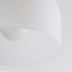 Dunelm Palazzo Gold Effect 1 Light Flush Ceiling Fitting -Lava Lamp Shop 30731203 alt03