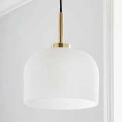 Alternative view of Dunelm Palazzo Gold Effect 1 Light Pendant Fitting