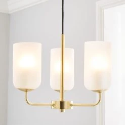 Dunelm Palazzo Chrome 3 Light Ceiling Fitting