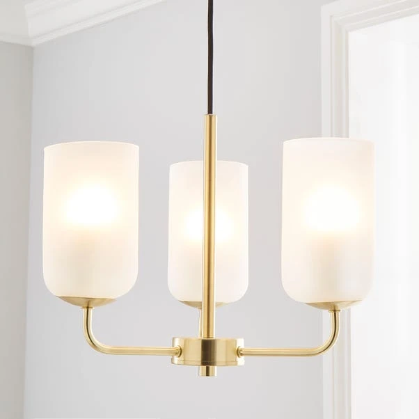 Dunelm Palazzo Chrome 3 Light Ceiling Fitting 1 Dunelm Palazzo Chrome 3 Light Ceiling Fitting
