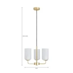 Dunelm Palazzo Chrome 3 Light Ceiling Fitting 9 Dunelm Palazzo Chrome 3 Light Ceiling Fitting -Lava Lamp Shop 30731208 alt07