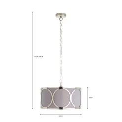 Dunelm Delphi 1 Light Pendant Ceiling Fitting -Lava Lamp Shop 30731220 alt07