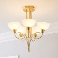 Dunelm Buville 5 Light Ceiling Fitting