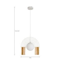 Dunelm Rainbow Fringe Ceiling Fitting -Lava Lamp Shop 30732671 alt07