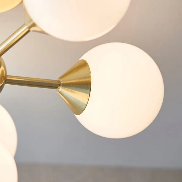 Vogue Lighting Vogue Elberton 6 Light 43cm Flush Chandelier 6 Vogue Lighting Vogue Elberton 6 Light 43cm Flush Chandelier - Image 6