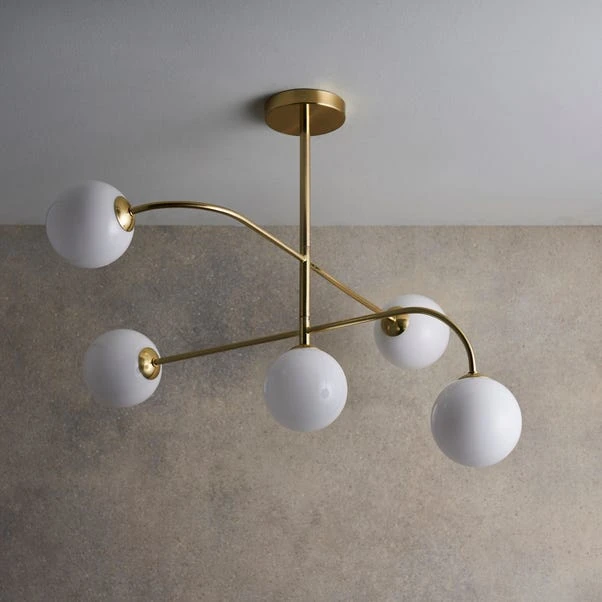 Vogue Lighting Vogue Hartwell 5 Light 32cm Flush Chandelier - Image 2