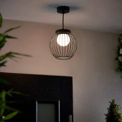 Dunelm Lanesra Outdoor Ceiling Pendant