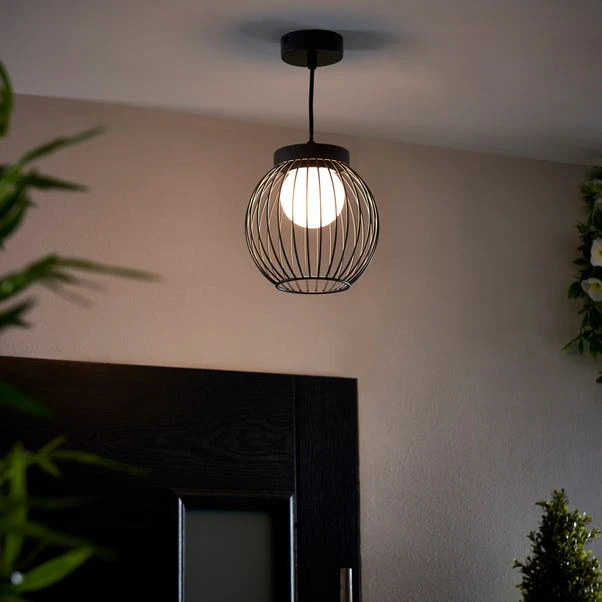 Dunelm Lanesra Outdoor Ceiling Pendant 1 Dunelm Lanesra Outdoor Ceiling Pendant
