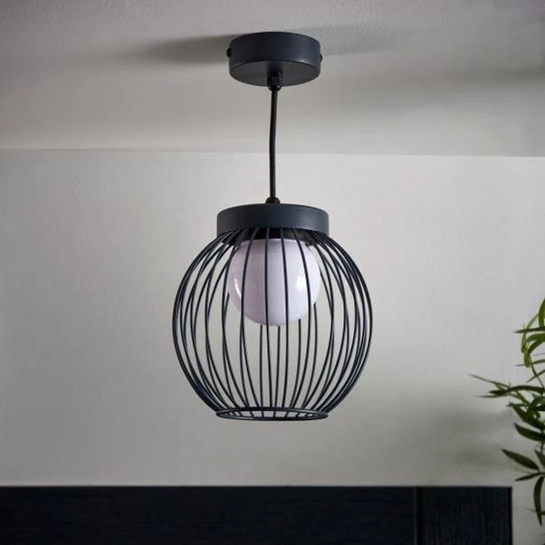 Dunelm Lanesra Outdoor Ceiling Pendant 4 Dunelm Lanesra Outdoor Ceiling Pendant - Image 4