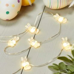 Micro LED Bunny With Carrot String Lights