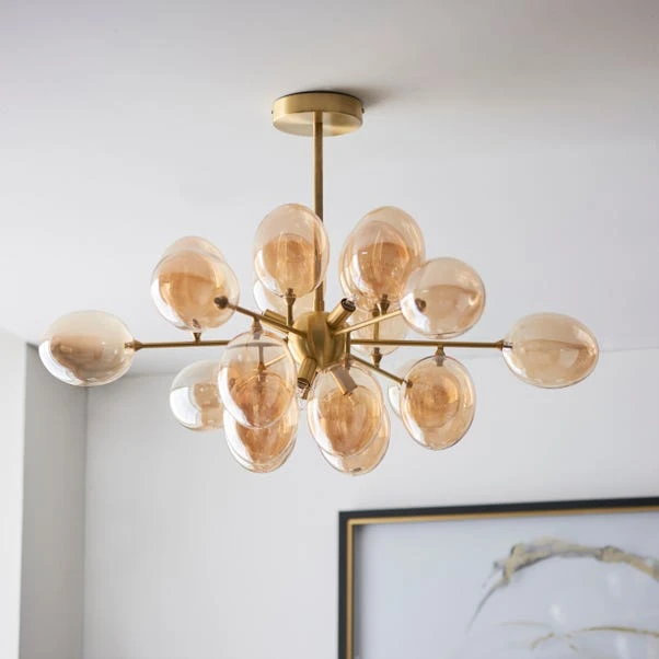 Vogue Lighting Vogue Dianthe 6 Light Ceiling Fitting 2 Vogue Lighting Vogue Dianthe 6 Light Ceiling Fitting - Image 2