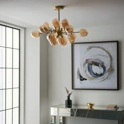Vogue Lighting Vogue Dianthe 6 Light Ceiling Fitting 9 Vogue Lighting Vogue Dianthe 6 Light Ceiling Fitting -Lava Lamp Shop 30752911 alt03