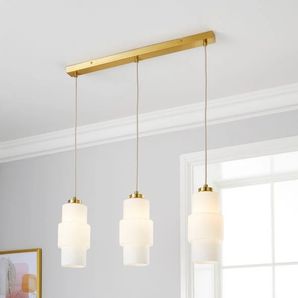Dunelm Elena 3 Light Diner Ceiling Fitting 1 Dunelm Elena 3 Light Diner Ceiling Fitting