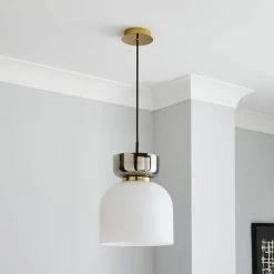 Alternative view of Dunelm Tien 1 Light Pendant Ceiling Fitting