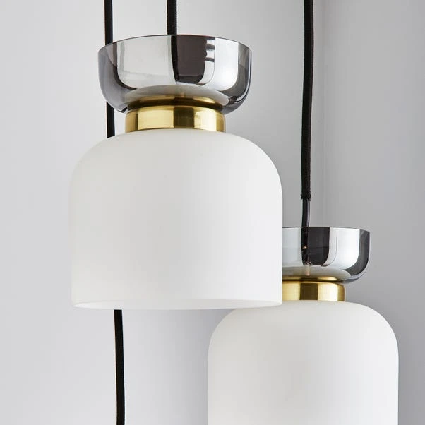 Dunelm Tien 3 Light Cluster Ceiling Fitting 3 Dunelm Tien 3 Light Cluster Ceiling Fitting - Image 3