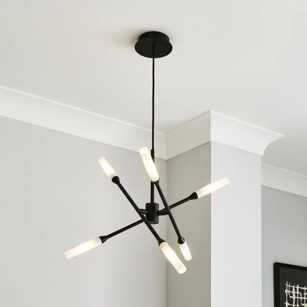 Elements Fontain 6 Light Ceiling Fitting 1 Elements Fontain 6 Light Ceiling Fitting