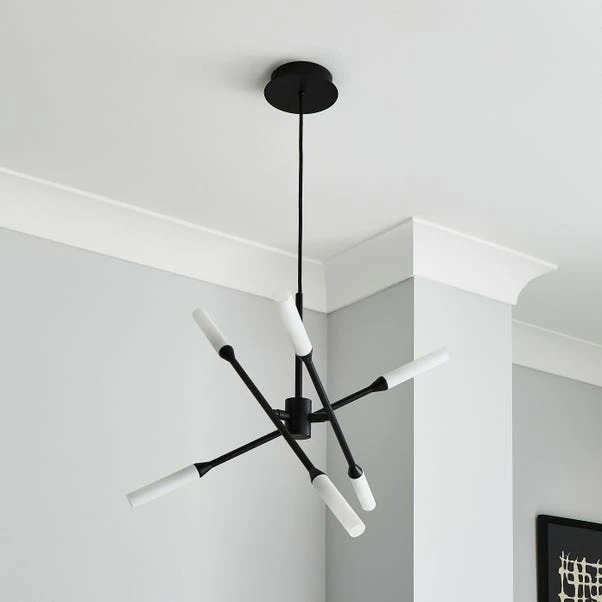 Elements Fontain 6 Light Ceiling Fitting 2 Elements Fontain 6 Light Ceiling Fitting - Image 2