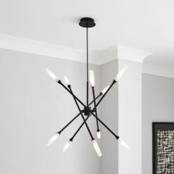 Elements Fontain 10 Light Ceiling Fitting