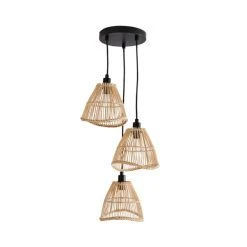 Elements Jaula 3 Light Rattan Cluster Fitting -Lava Lamp Shop 30752931 alt05