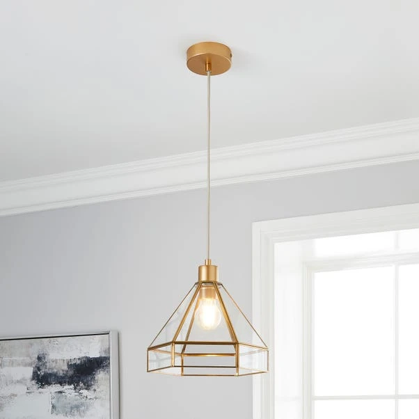 Dunelm Katja 1 Light Pendant Ceiling Fitting 1 Dunelm Katja 1 Light Pendant Ceiling Fitting