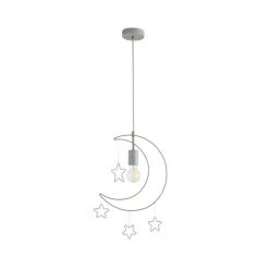 Dunelm Moon Stars 1 Light Pendant Ceiling Fitting -Lava Lamp Shop 30752938 alt05
