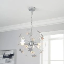 Dunelm Star Sputnik 6 Light Ceiling Fitting