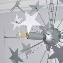 Dunelm Star Sputnik 6 Light Ceiling Fitting -Lava Lamp Shop 30752945 alt02