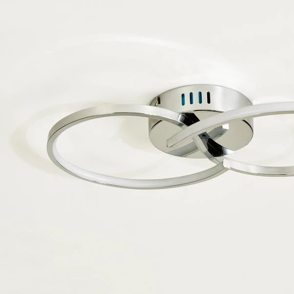 Dunelm Infinity LED Ceiling Fitting 3 Dunelm Infinity LED Ceiling Fitting - Image 3