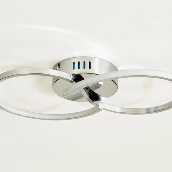 Dunelm Infinity LED Ceiling Fitting 4 Dunelm Infinity LED Ceiling Fitting - Image 4