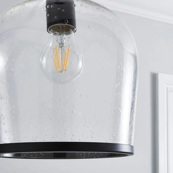 Dunelm Lenny 1 Light Black Ceiling Fitting 3 Dunelm Lenny 1 Light Black Ceiling Fitting - Image 3