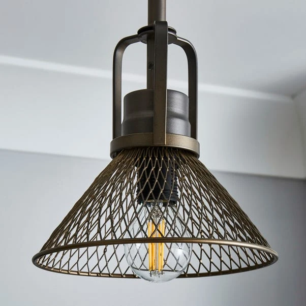 Dunelm Nicholas 3 Light Industrial Ceiling Fitting 3 Dunelm Nicholas 3 Light Industrial Ceiling Fitting - Image 3