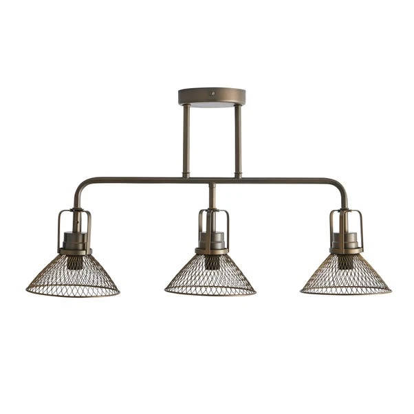 Dunelm Nicholas 3 Light Industrial Ceiling Fitting 5 Dunelm Nicholas 3 Light Industrial Ceiling Fitting - Image 5