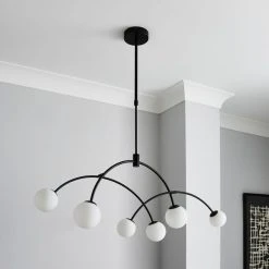 Alternative view of Dunelm Gigi 6 Light Ceiling Fitting