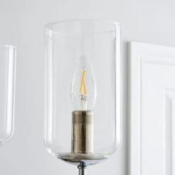 Dunelm Palazzo Clear 3 Light Ceiling Fitting -Lava Lamp Shop 30753370 alt02
