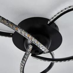 Dunelm Oria 3 Light LED Black Ceiling Fitting 9 Dunelm Oria 3 Light LED Black Ceiling Fitting -Lava Lamp Shop 30753387 alt03