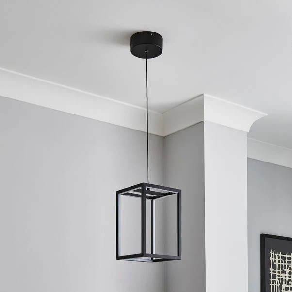 Dunelm Depere 1 Light Integrated LED Black Ceiling Fitting 2 Dunelm Depere 1 Light Integrated LED Black Ceiling Fitting - Image 2